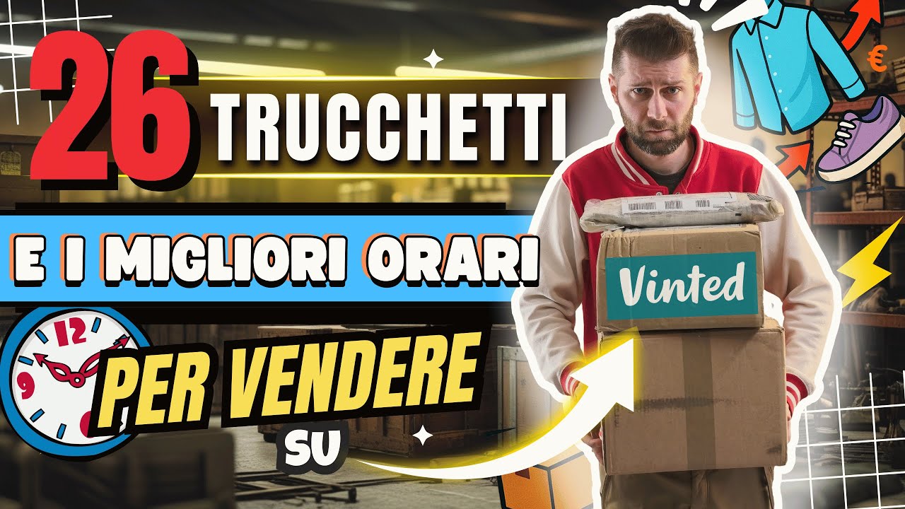 Guida Vinted 2025: 26 Trucchi per Vendere di Più + Orari Migliori per Guadagnare 📦🚀