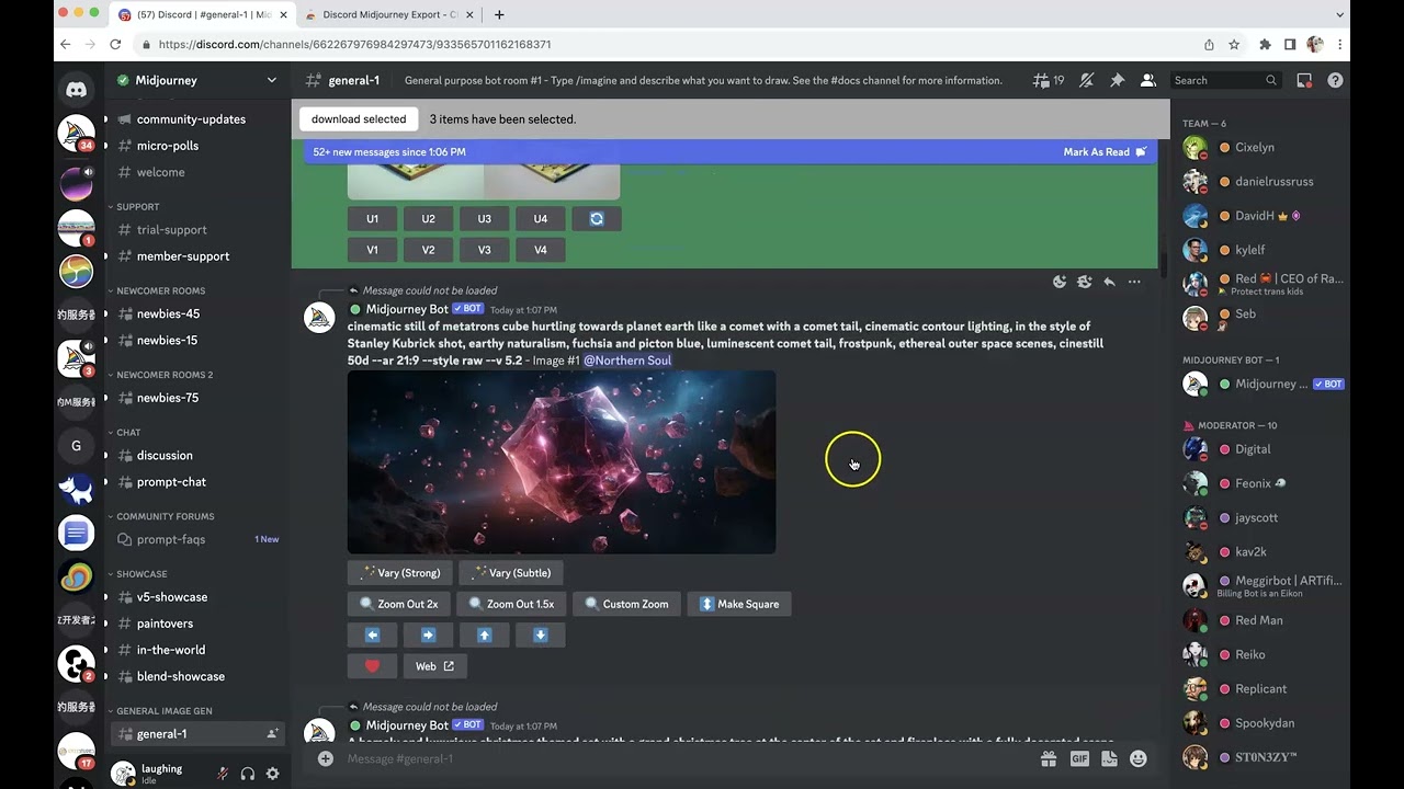 Help you download Midjourney image and prompt more conveniently and quickly - A very useful plugin