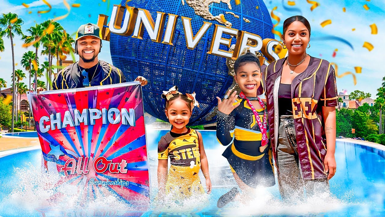 Our FINAL CHEER COMPETITION At Universal Studios DID WE WIN?