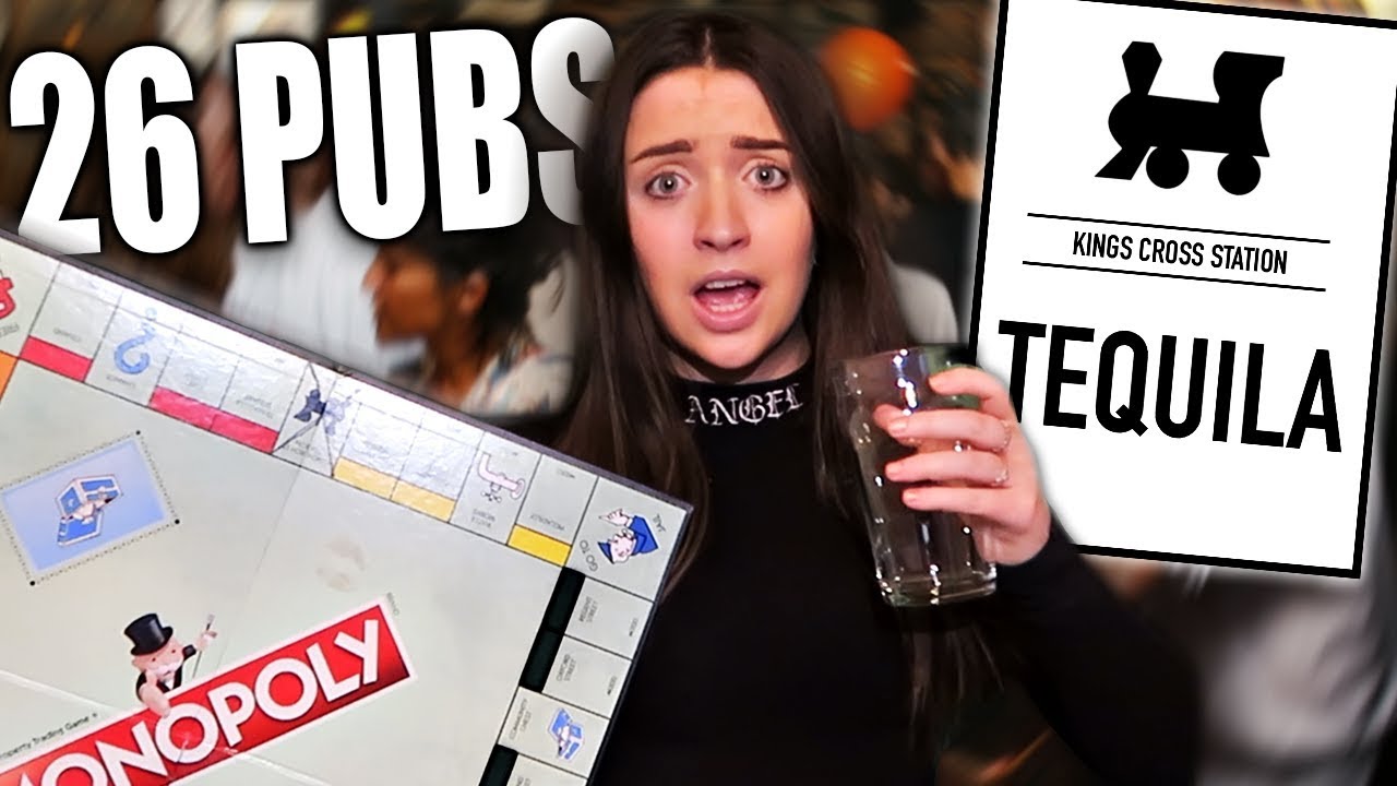 Drinking At Every Pub On The Monopoly Board In One Day