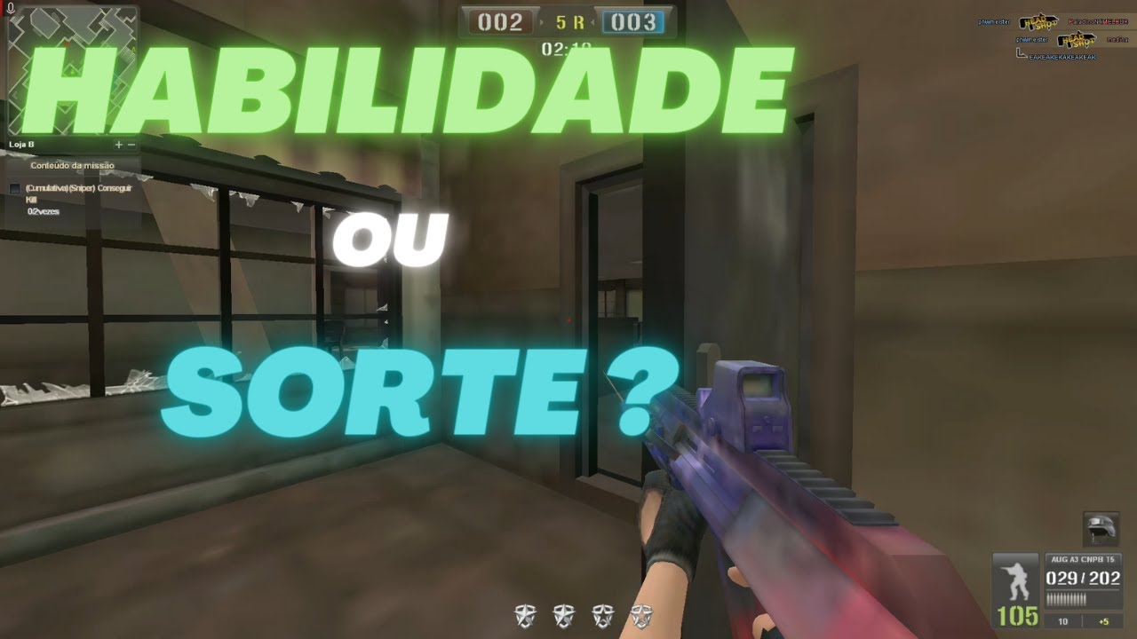 1 QS + 4K de AUG no CAMPEONATO SEMANAL - Point Blank