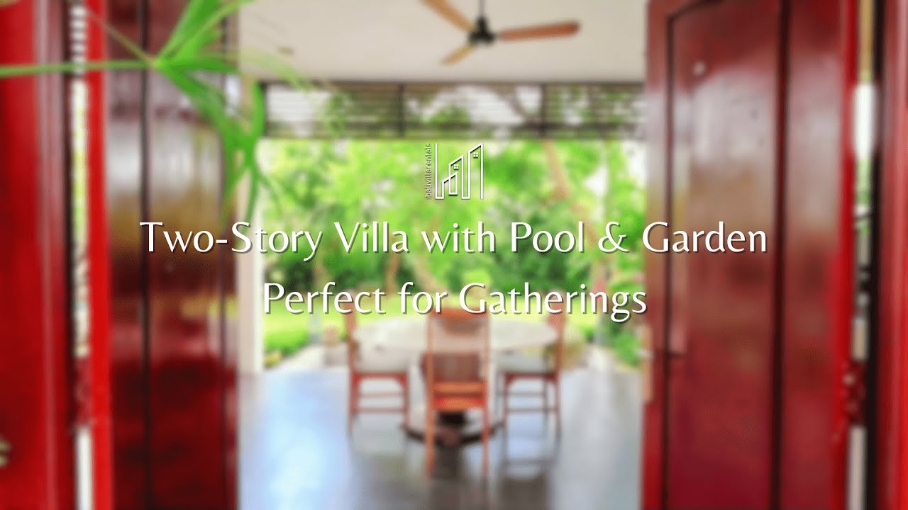 Two-Story Villa with Pool & Garden Perfect for Gatherings