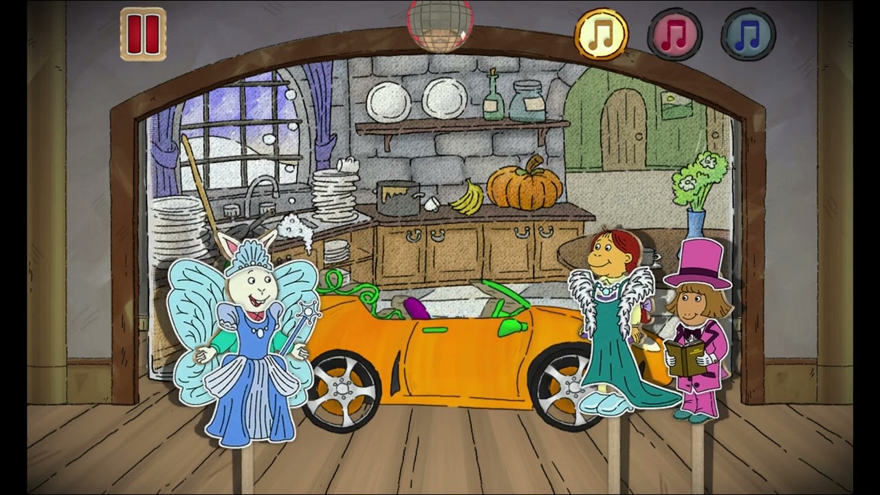 Arthur's Puppet Theater Cinderella Full Game | PBS Kids Game