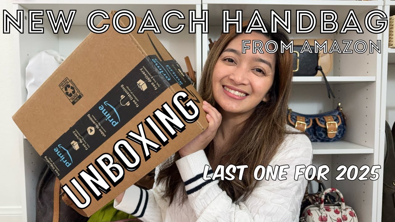 Распаковка новой сумки Coach | Последняя в 2025 году