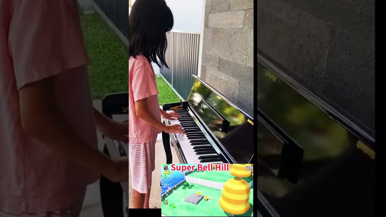 Super Mario 3D World Piano - Super Bell Hill