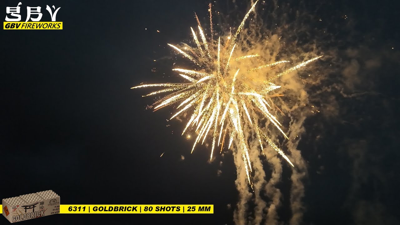 6311 | GOLDBRICK | Vuurwerk.nl