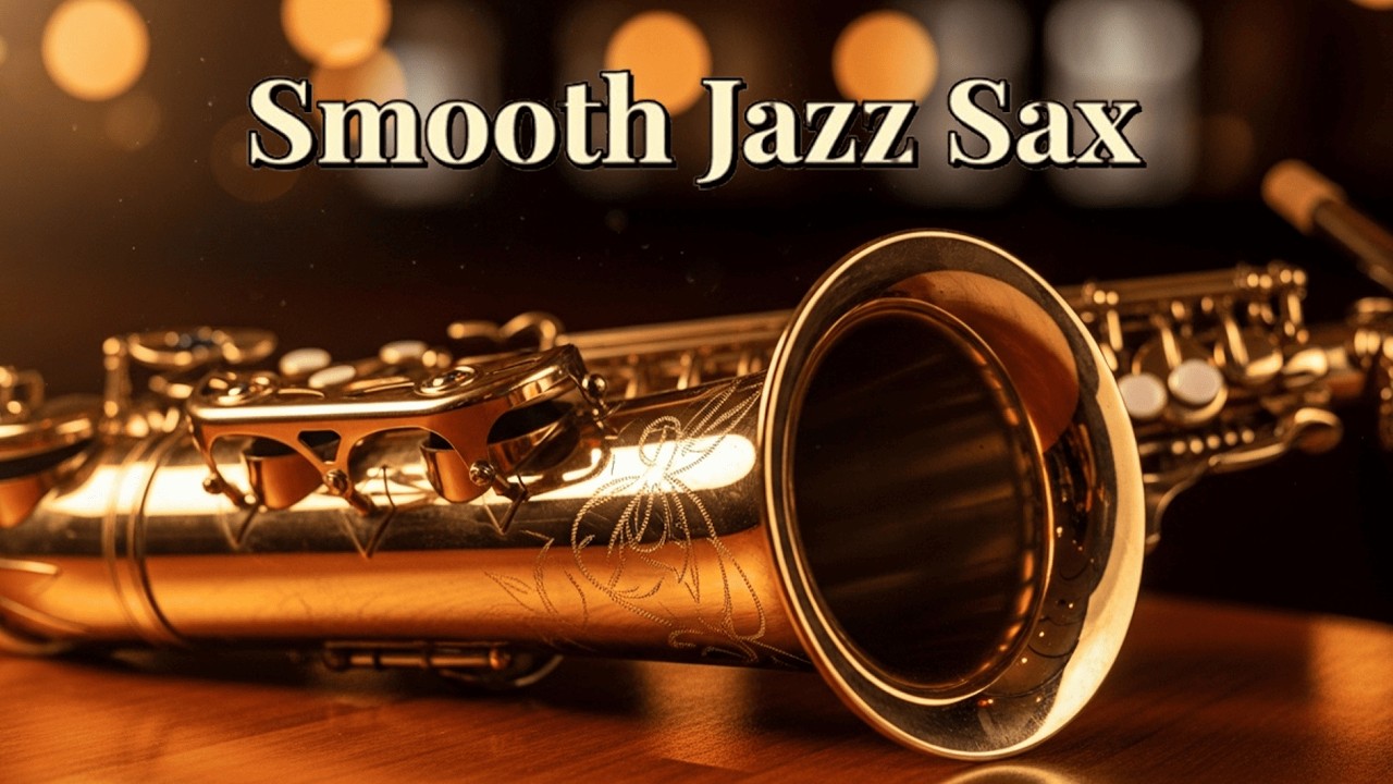 Smooth Saxophone Jazz 🎷 Cozy Cafe Lounge Music for Study & Work (1+ Hours) | Inspired by Kenny G