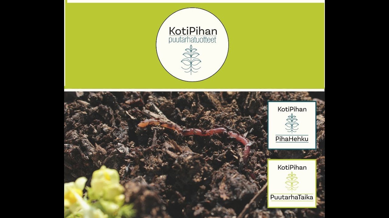 KotiPihan -puutarhatuotteet, luomumulta ja luomulannoite