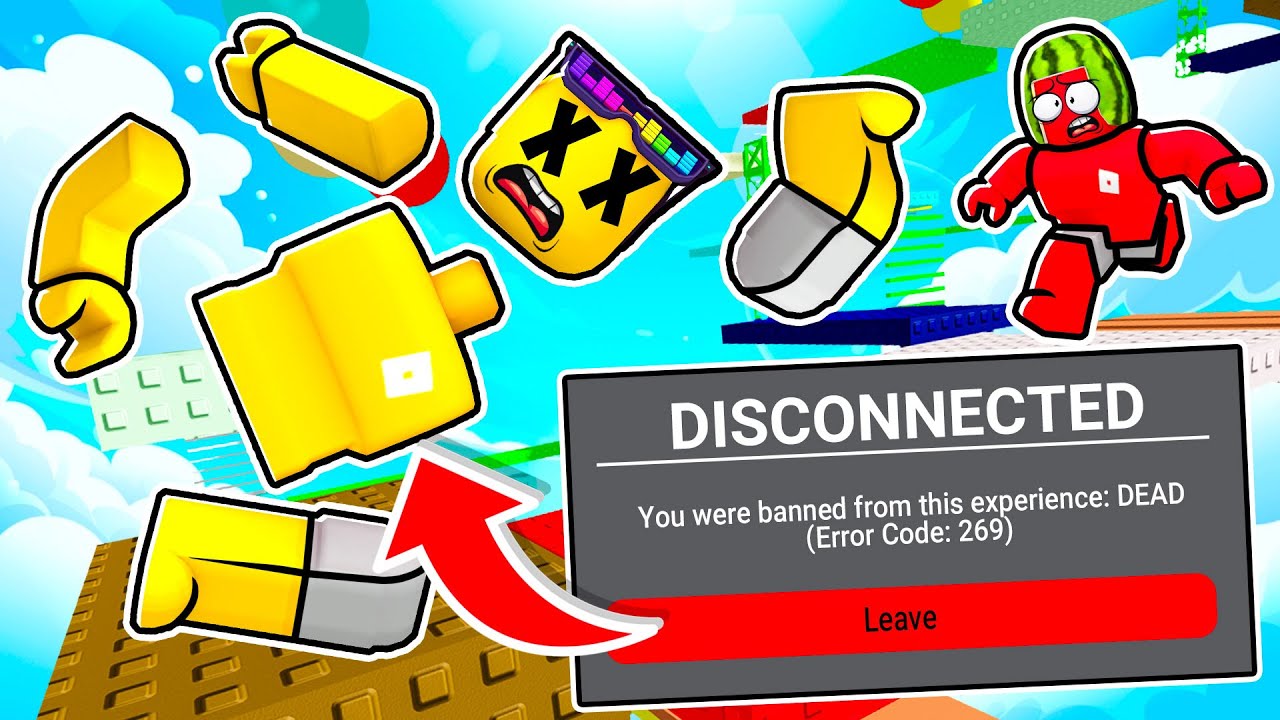 If You DIE you Get BANNED In This Roblox Obby...