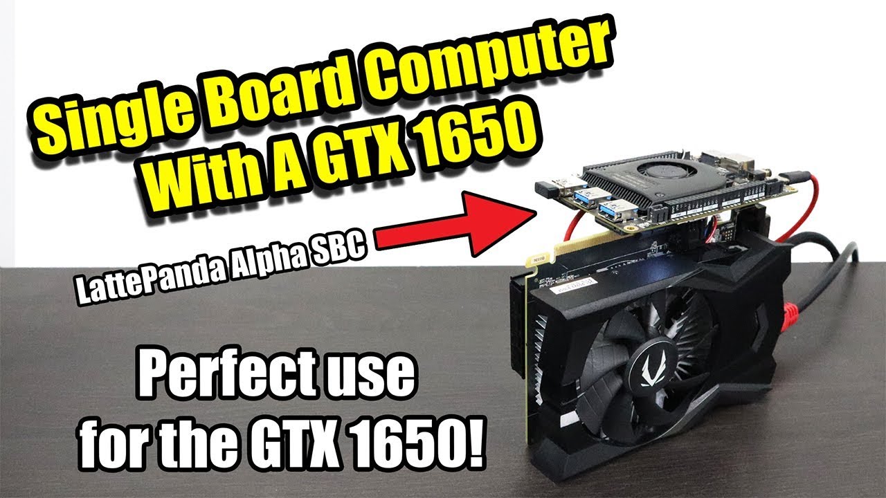 Single Board Computer with GTX 1650! Amazing performance!