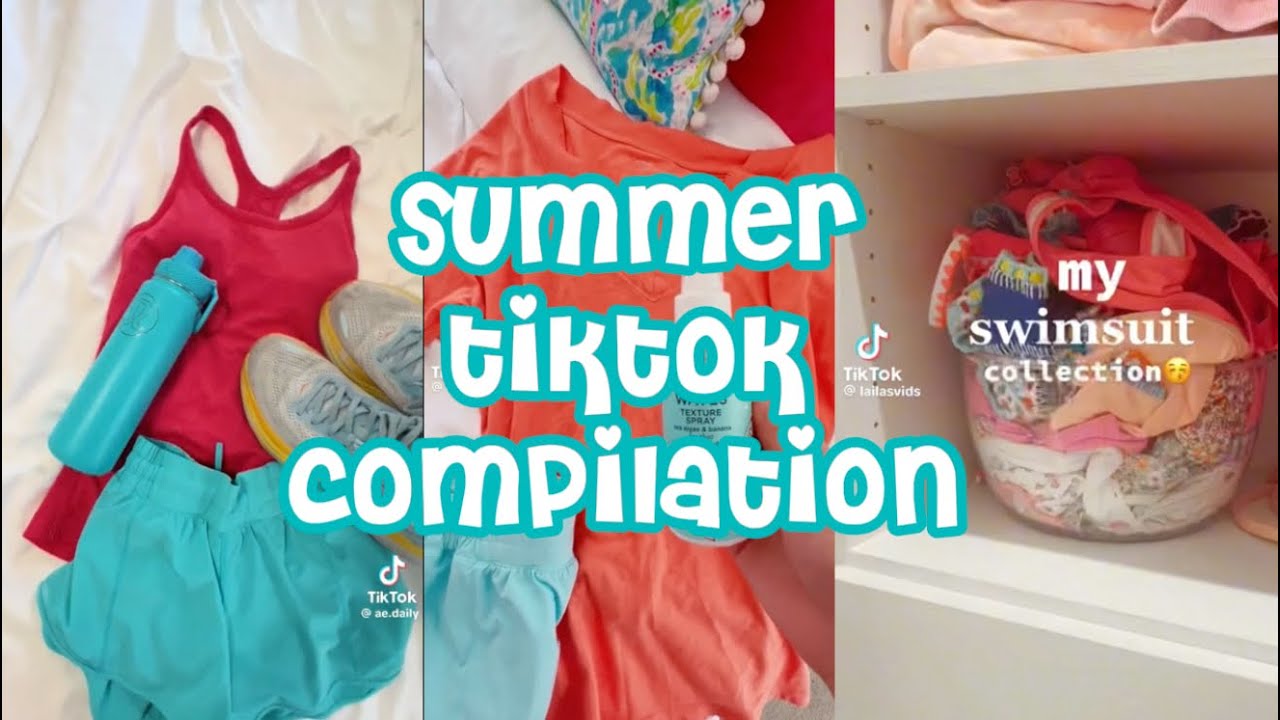 summer tiktok compilation! | requested! | 🌅🐚🌴☀️ |