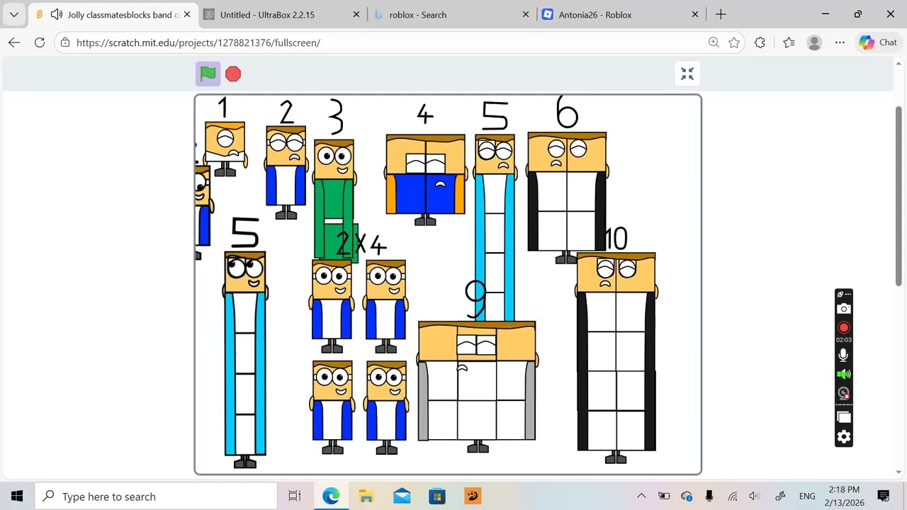 jolly classmatesblocks band