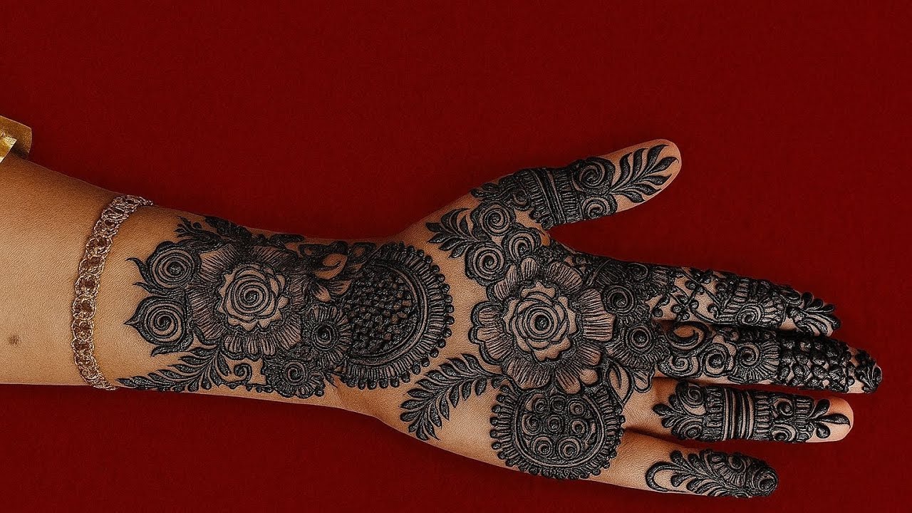 trending mehndi designs for beginners