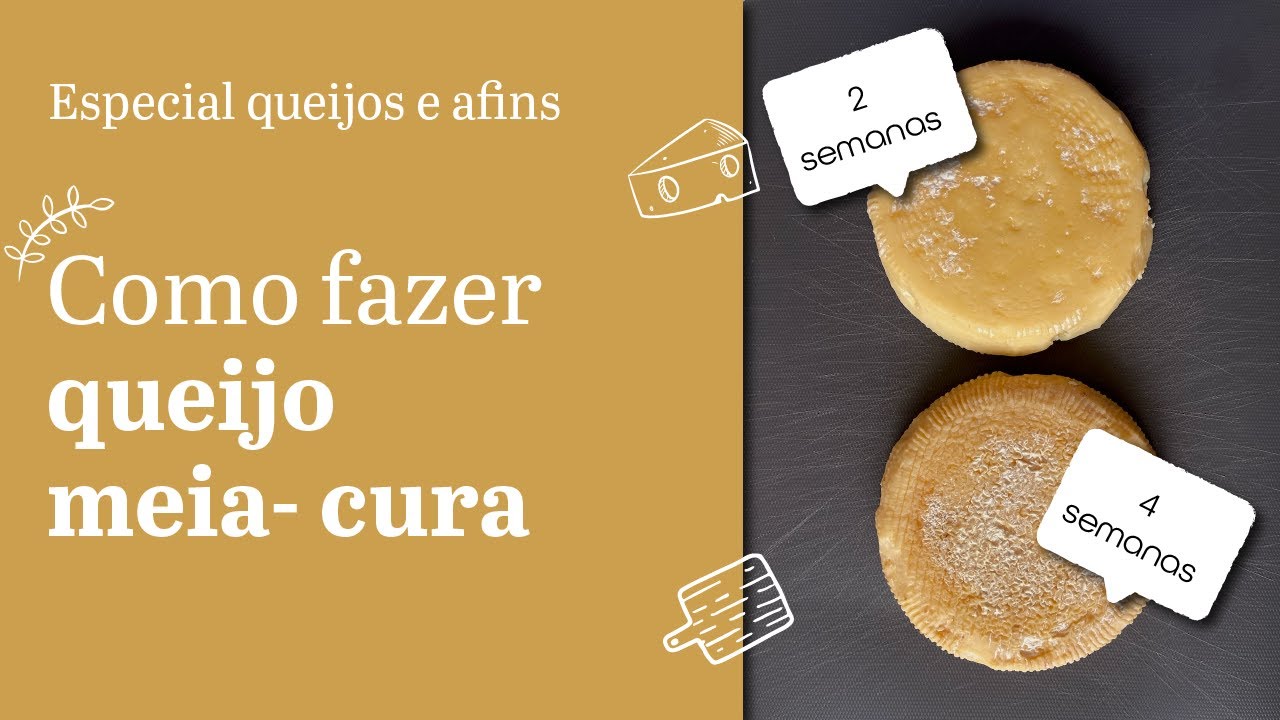 Como fazer queijo meia-cura (e por quanto tempo deixar maturando)