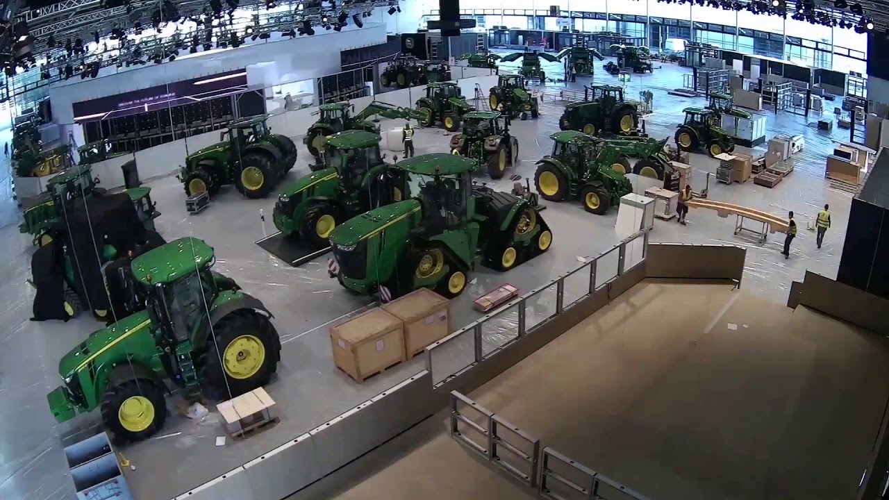 Timelaps Standbau Agritechnica 2019