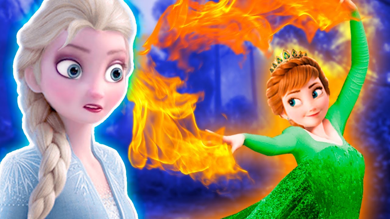 ELSA DESCUBRE que ANA tiene PODERES  de FUEGO - Juguetes Fantásticos