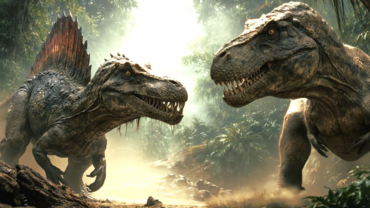Spinosaurus vs T-Rex – The Ultimate Dinosaur Battle