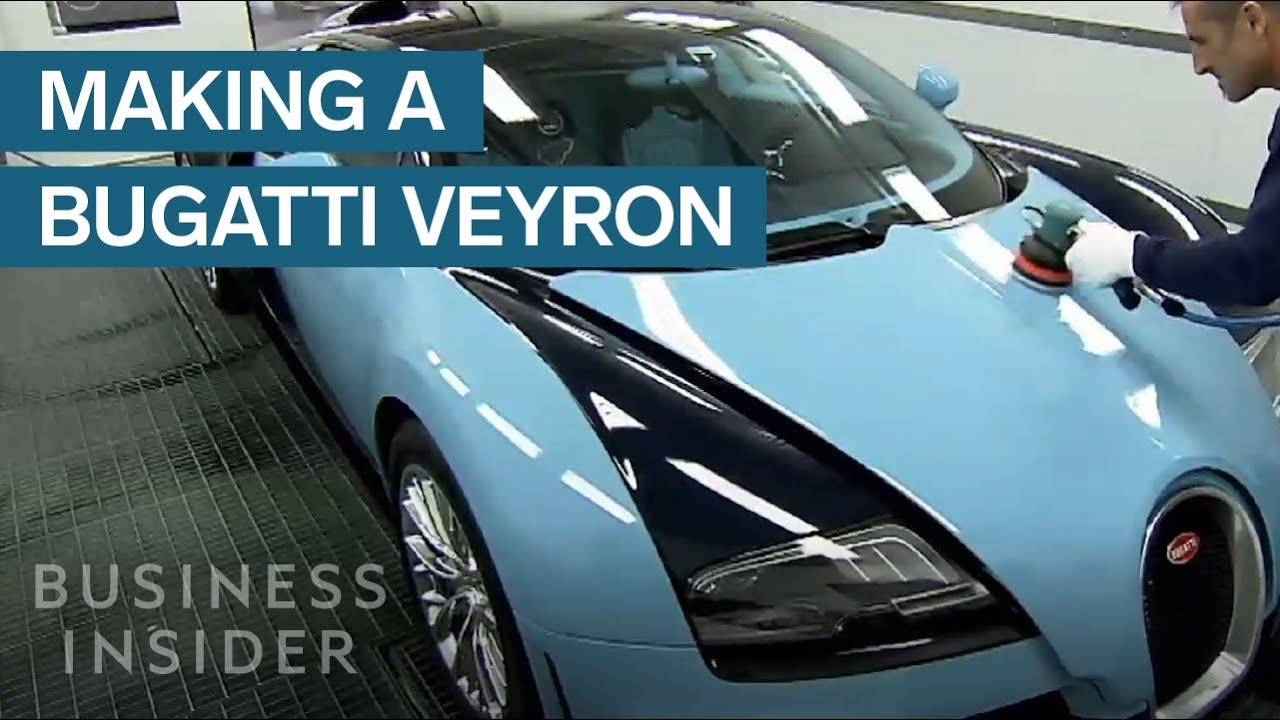 Watch How A Bugatti Veyron Is Made
