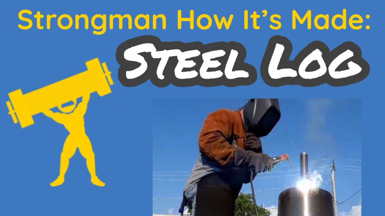Strongman DIY Log Press How It&rsquo;s Made - Making gym equipment