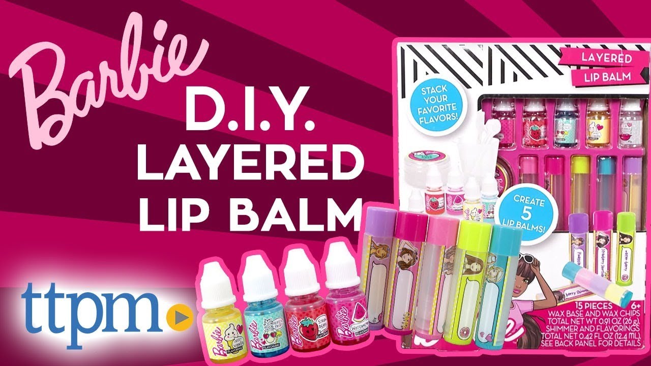 Barbie-style DIY Layered Lip Balm Kit | Horizon Group USA