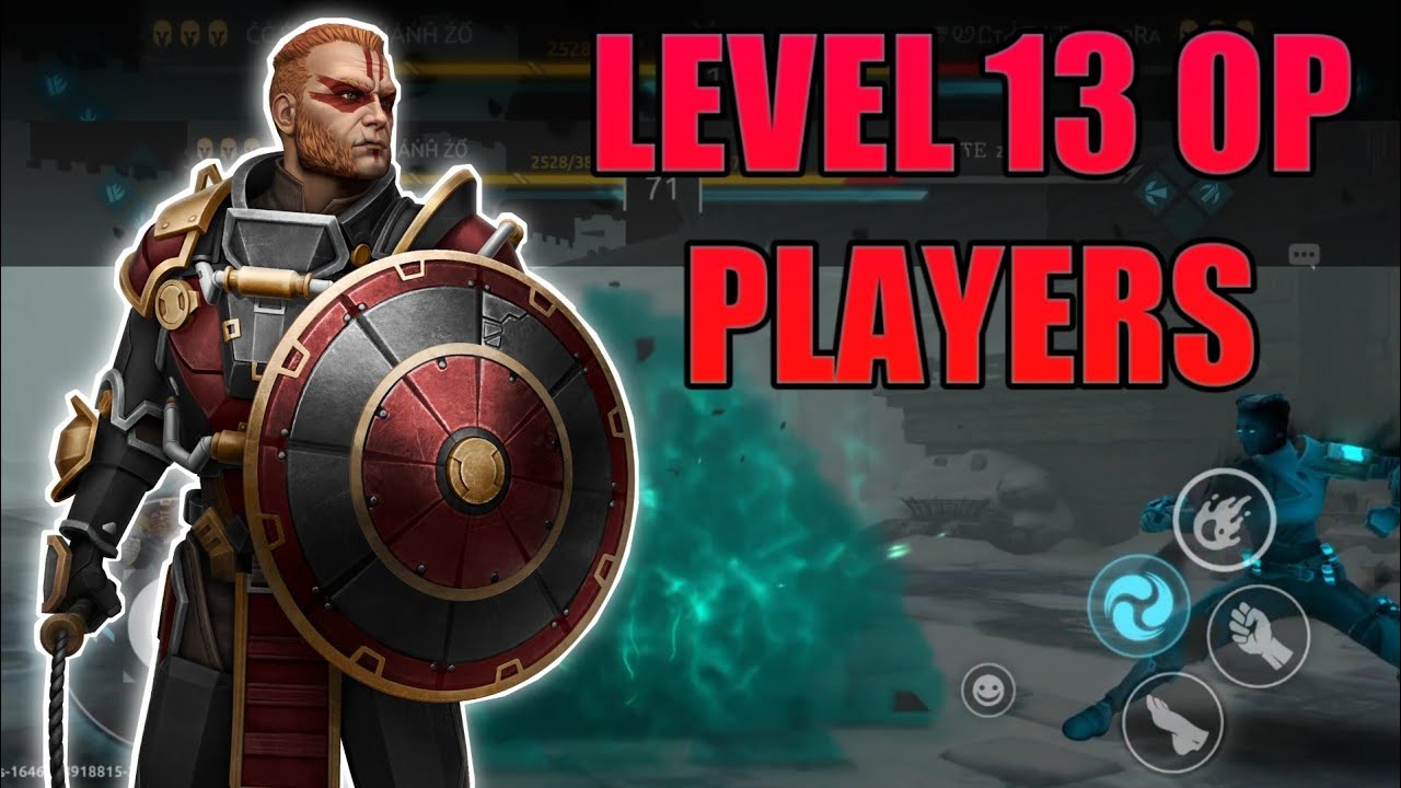 FACING OP LEVEL 13 PLAYERS - SHADOW FIGHT ARENA