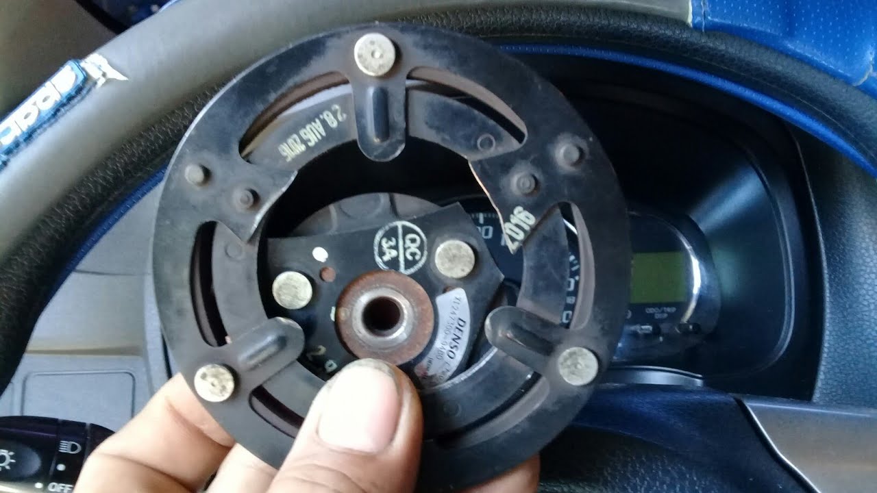 Toyota Wigo | Changing Aircon Clutch Plate