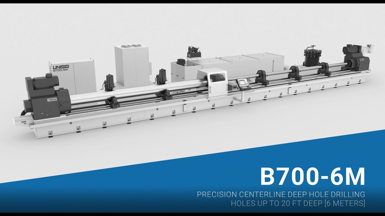 UNISIG B700-6M Deep Hole Drilling Machine