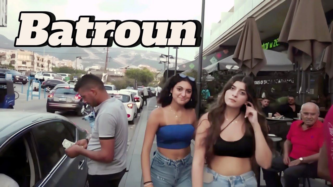 Batroun Lebanon walking tour before war - جولة مشي في البترون لبنان قبل الحرب