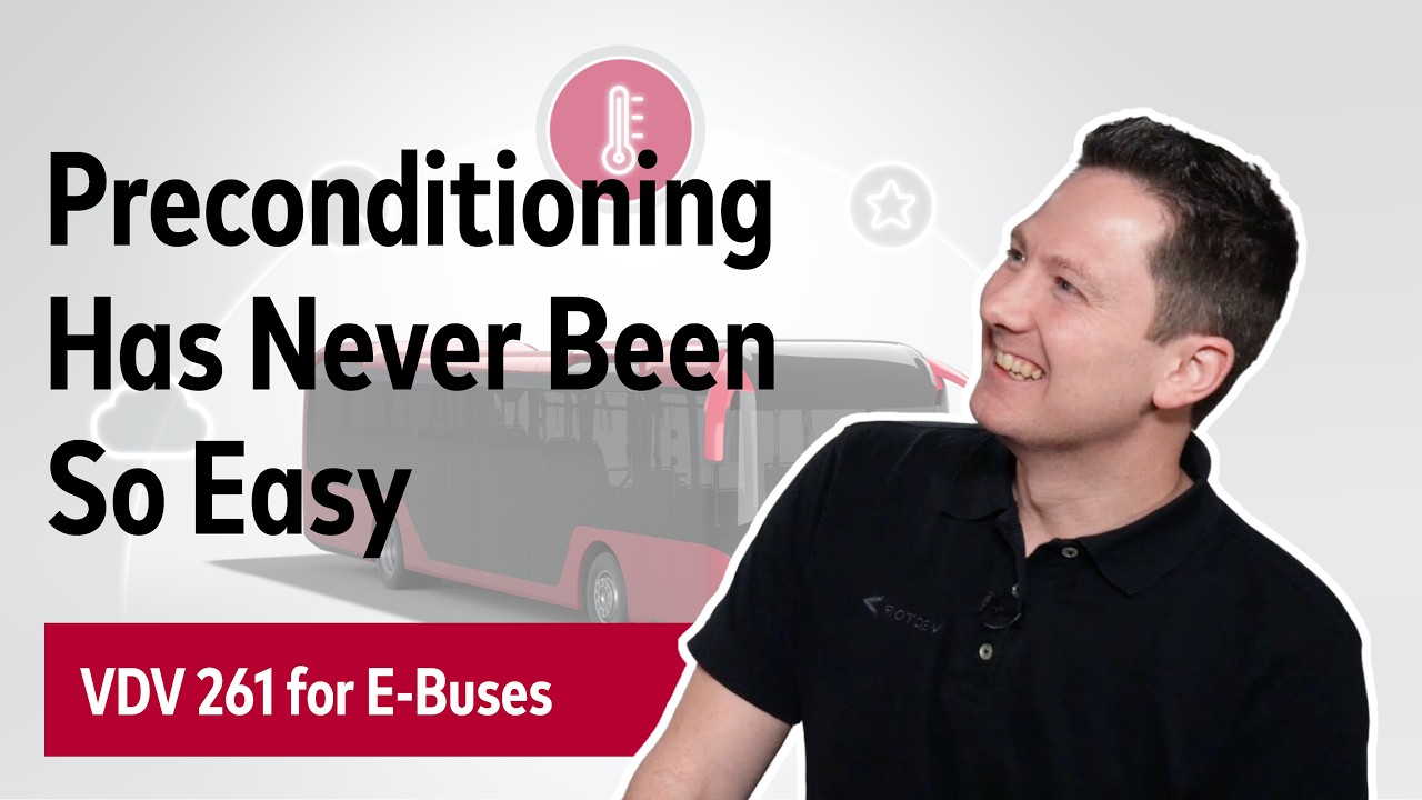 Preconditioning Has Never Been So Easy | VDV 261 for E-Buses with vCharM