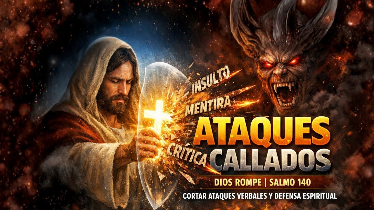🔥 DIOS ROMPE | Salmo 140 Para cortar ataques verbales y defensa espiritual