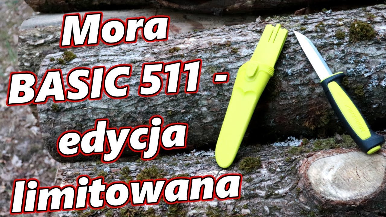 Noże #13 Mora Basic 511 Limited Edition