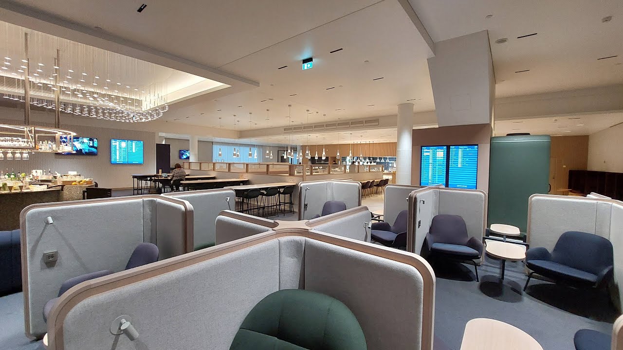 Finnair Business-Class Lounge Helsinki Vantaa Airport (Non-Schengen)