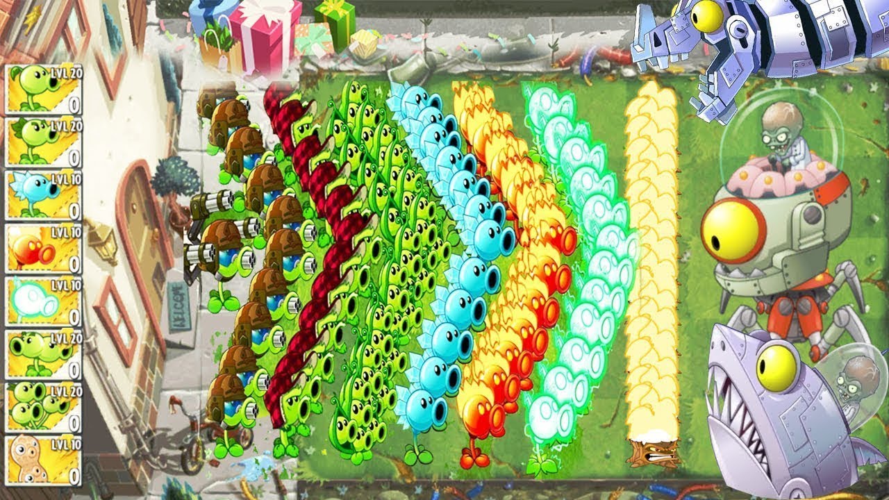 Plants vs Zombies 2 Gameplay All Plants vs All Zombot