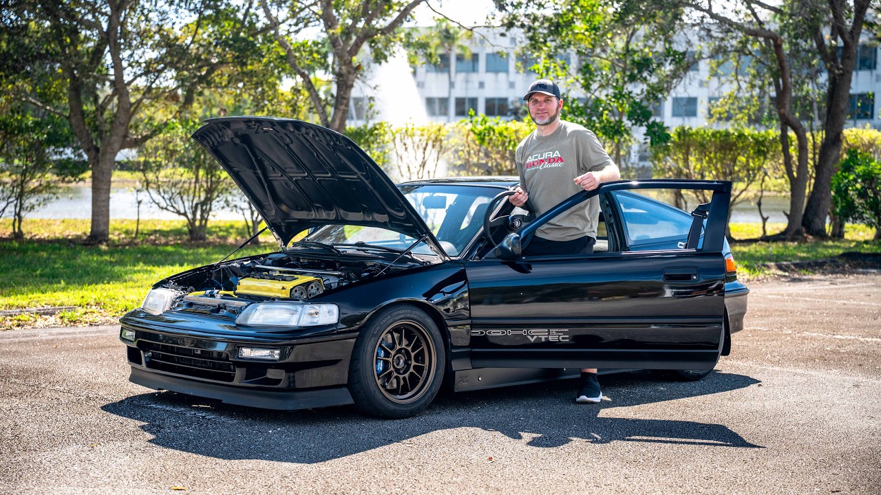 Практически исчезнувший трековый мотоцикл: Honda EF CRX 1991 года выпуска.