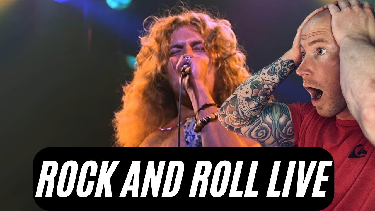 Drummer Reacts To - LED ZEPPELIN ROCK AND ROLL LIVE FIRST TIME HEARING REACTION