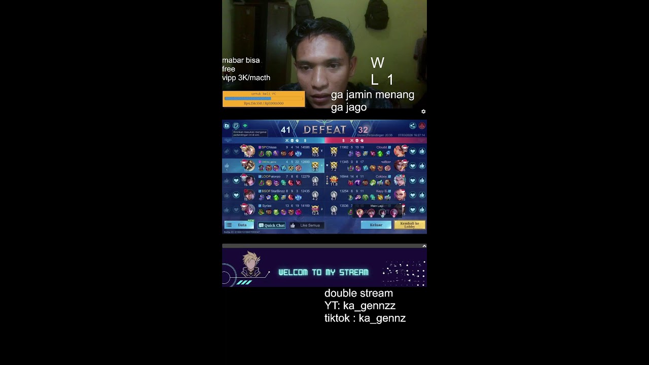live bentaraan (NGABUBURITT)