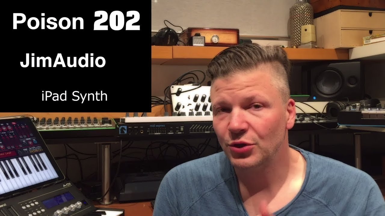 Poison 202 synth : an agressive iPad synth from JimAudio