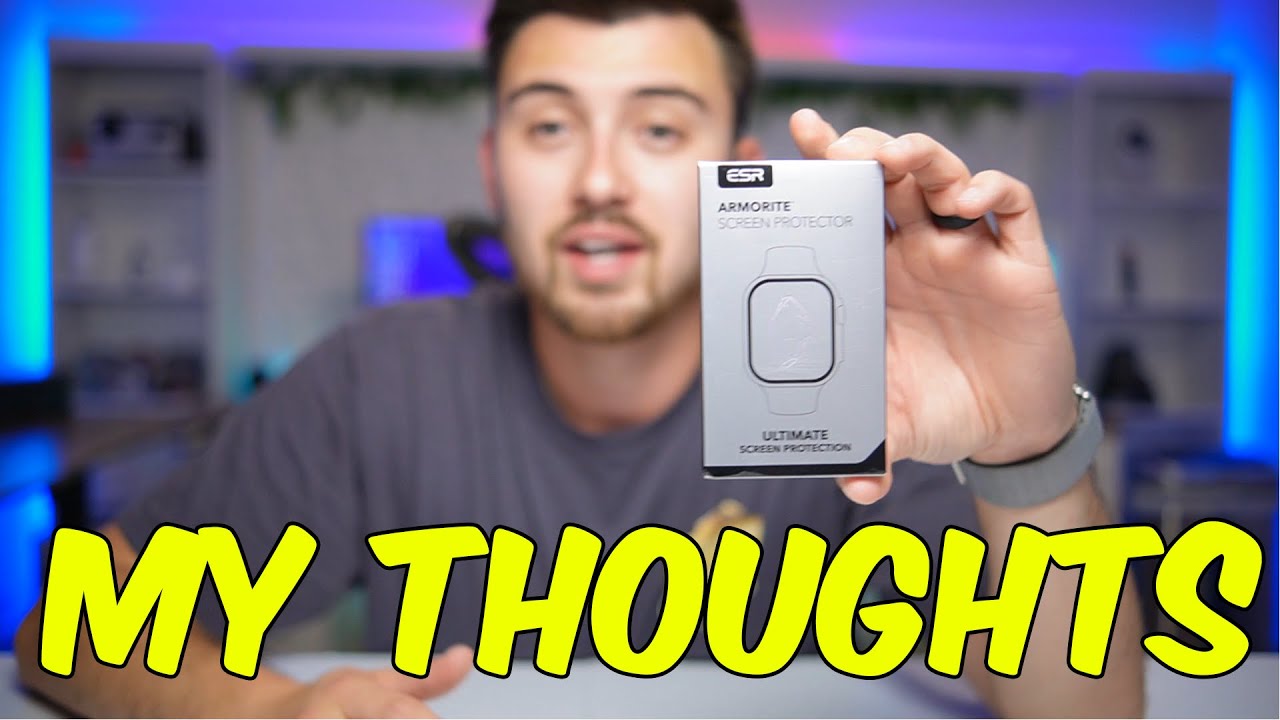 Обзор этого защитного стекла и бампера для Apple Watch Ultra/Ultra 2!