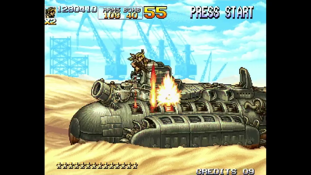 Metal Slug 5 - All Bosses (No Damage)