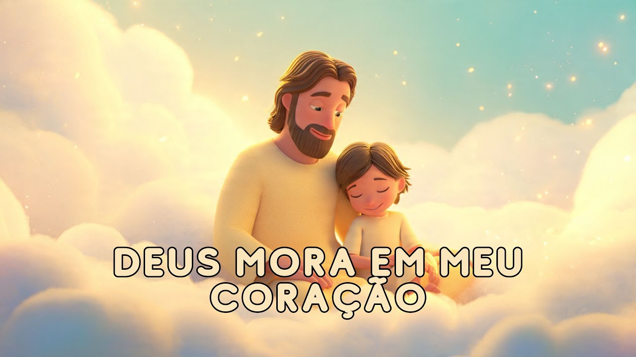 Música Cristã para Bebê Dormir com a Paz de Deus | Deus Mora em Meu Coração