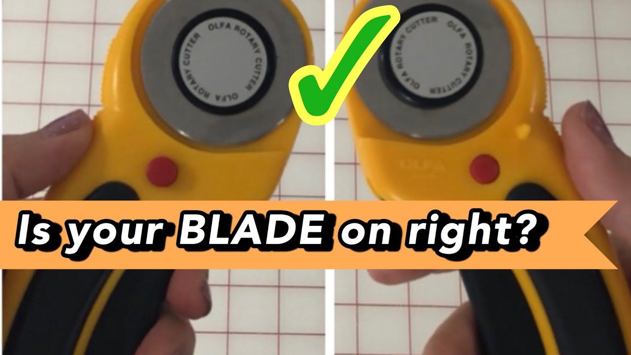 How to change your rotary cutter blades & proper disposal~Replace your rotary cutter blades!