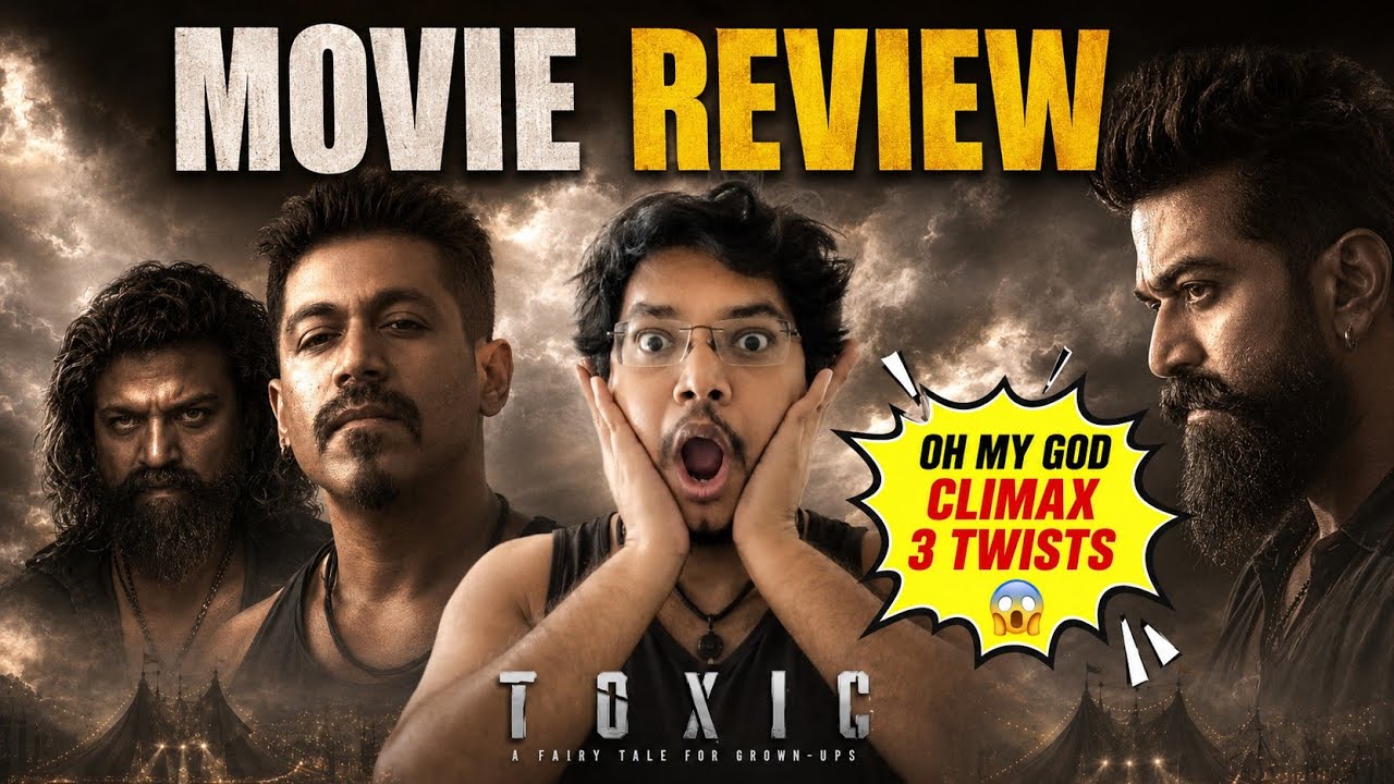 TOXIC REVIEW | TOXIC MOVIE REVIEW | TOXIC PUBLIC REACTION | KANNADA VERSION | HINDI DUBBED | TELUGU