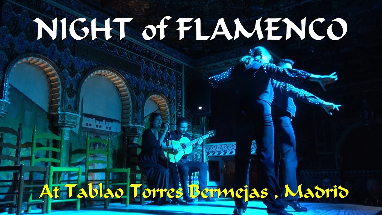 Night of Flamenco at Torres Bermejas , Madrid Highlights 4K