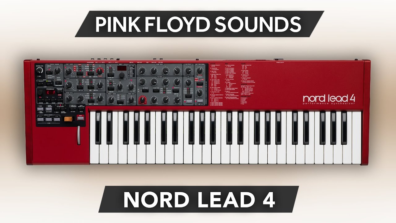 NORD LEAD 4 / RACK ♫ 14 Cover Sounds ► Pink Floyd Sound Bank