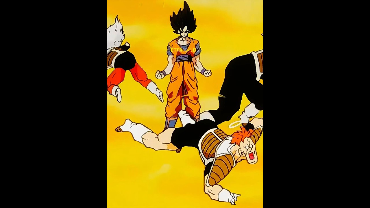 Goku 1 Shots The Ginyu Force💀 | Dragon Ball Z #shorts