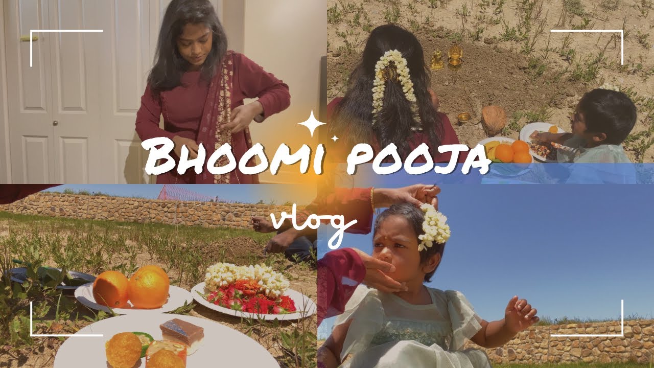We did Bhoomi pooja in the USA | Spend a day with me