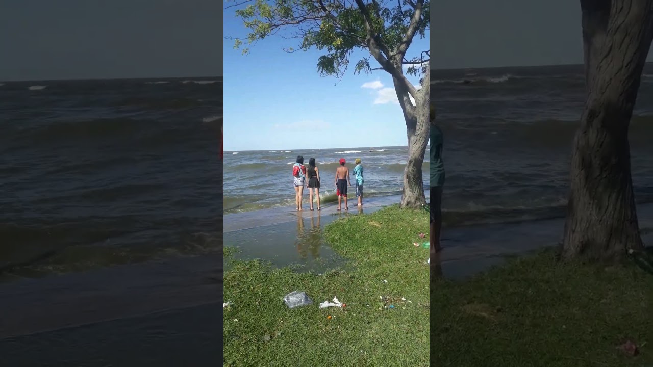 sudestada en el rio de quilmes