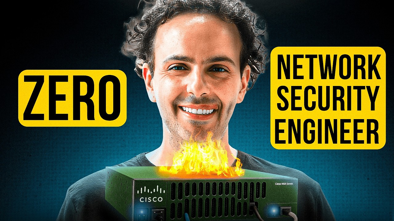 FASTEST way to Become a Network Security Engineer and ACTUALLY get a job (Updated 2025)