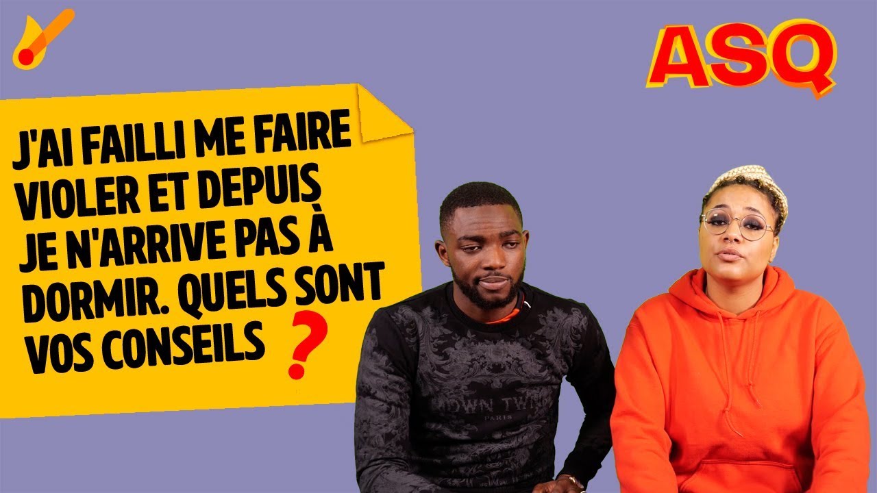ASQ - J'ai failli me faire violer et depuis je n'arrive pas à dormir. Quels sont vos conseils ?
