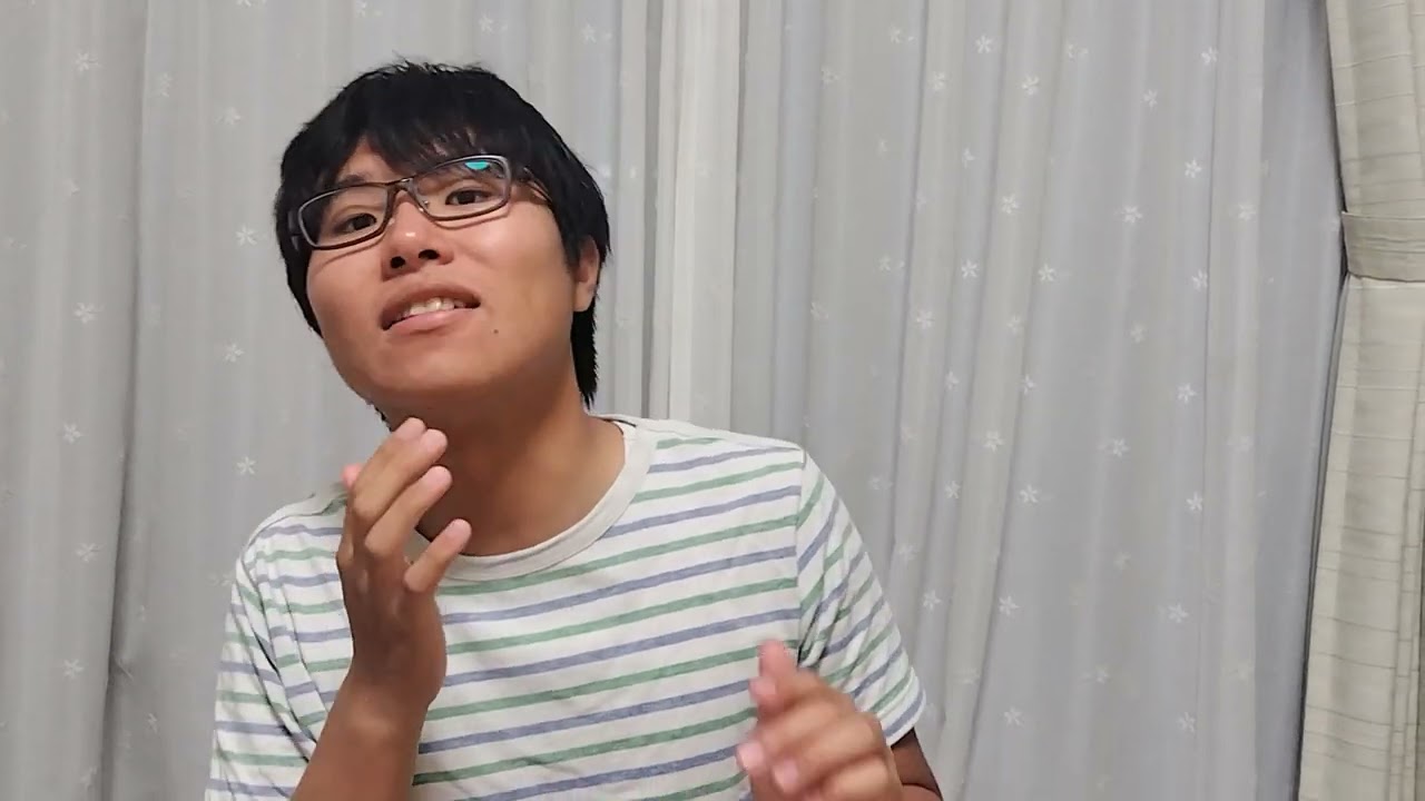 折り紙でミャクミャクを折ってみたよ！